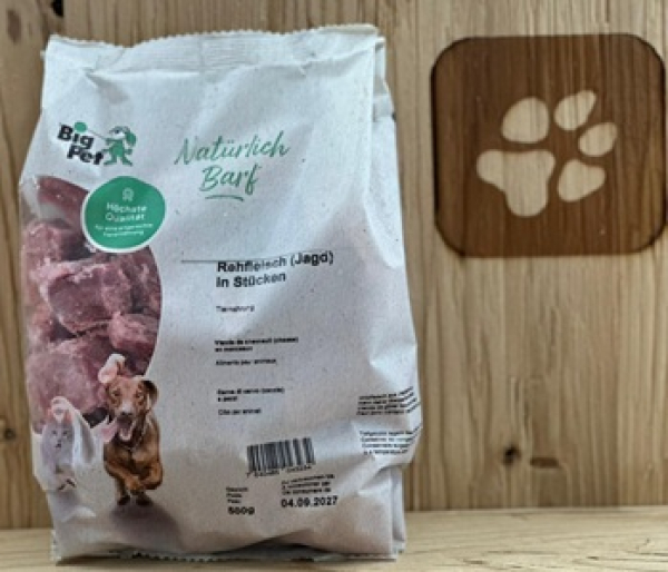 Rehfleisch lose in Stücken 500g